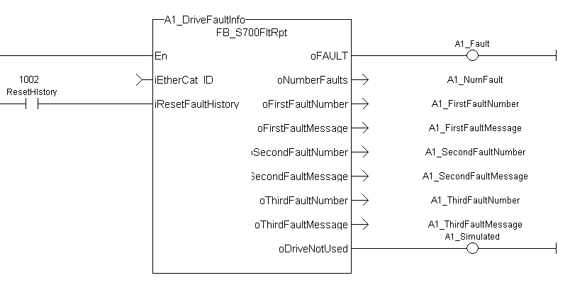 UDFB S700FltRpt: LD example